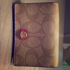 Authentic Coach snap card case